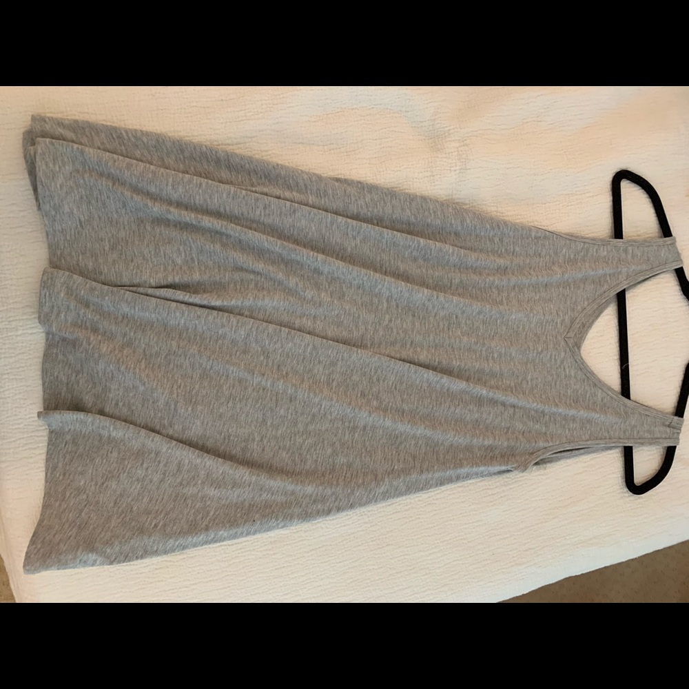 Grey swing dress